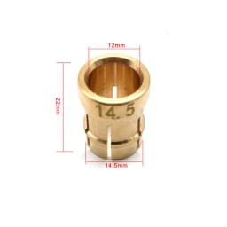 15PCS Ring Brass Collets Diameter 14.5 to 21.5mm Ring Setter Ball Clamp Accessories Tools for Jewelry