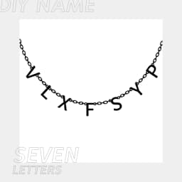 EMANCO Customized Stainless Steel Name Necklace Custom Personalized Letter Choker Necklace Pendant Nameplate Gift Dropshipping