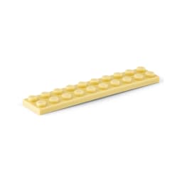 20pcs DIY Building Blocks Thin Figures Bricks 2x10 Dots Educational Creative Size Compatible With 3832 Plastic Toys for Children
