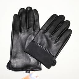 Summer Leather Driving Gloves Men's Sheepskin Touch Screen Thin Unlined Spring and Autumn Outdoor Driver Gloves