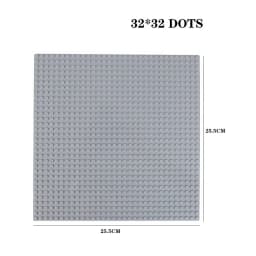 Baseplate 32x32 16X32 Dots Classic Brick Plate Building Blocks DIY Constructor Parts Baseplates Compatible Brands City Friends