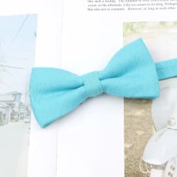 New Light Color Parent-Child Bow Tie Cotton Kids Men Casual Butterfly Cravat White Blue Pink Bowtie Wedding Dinner Accessory