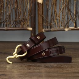 2CM Top Quality Thin Cowskin Real Genuine Leather Belts for Women Luxury Female Belt Decorative Simple Waist Belt For Jeans