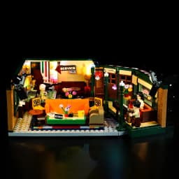 Kyglairng Led Light Kit for LEGO 21319 The Television Series Friends Coffee Shop Centeral Perk (Not Include The Blocks Set )