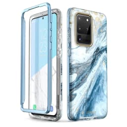For Samsung Galaxy S20 Ultra 5G Case I-Blason Cosmo Full-Body Glitter Marble Bumper Cover Case WITHOUT Built-in Screen Protector