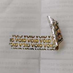 2000pcs 35mmx10mm Hologram Stickers Security Seal Tamper Proof Warranty Void Custom Laser Label Personalise