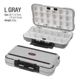 Waterproof Fishing Tackle Box Hooks Lures Accessories Box For Fishing Tool Storage Box Doublex Sided Carp Fishing Goods Boxes