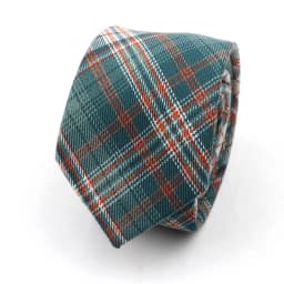 Men's Check Stripe 6cm Tie 100% Cotton Neckties Gift For Man Plaid Series Wedding Party Gift Accessories Women's Anime Tie
