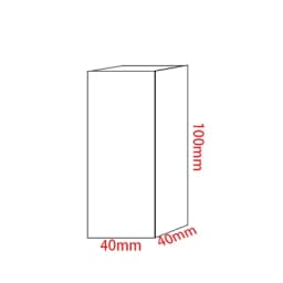 Acrylic Plexiglass Square Stamping Transparent Block Cosmetics Display Stand Photography Props Dolls Perfume Ring Jewelry Holder