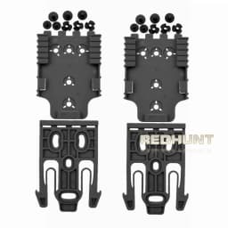 QLS Kit For Gun Holster Accessories Gun Case Adapter Quick Locking System Kit with QLS 19 and 22 Polymer