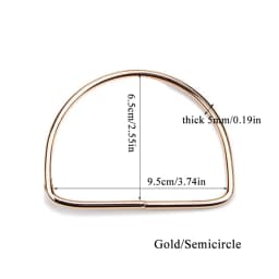 Cute Cat Ear Metal Bag Handle Replacement for DIY Shoulder Bags Making Handbag