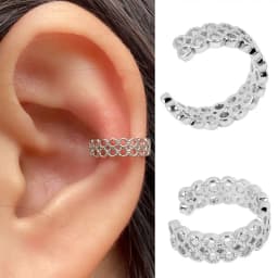 Fashion Ear Cuff Clip Earring Without Piercing Gold Silver Color Star Heart Chain Geometry Cartilage Earcuff Women Party Jewelry