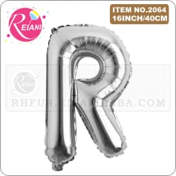 16 Inch Silver Alphabet Number Letters Balloons Birthday Party Decorations Kids Foil Balloon New Year Party Wedding Decoration