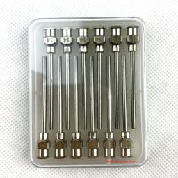 12 Pack - Dispensing Needle 11/2" - All Metal, Stainless Steel Blunt Tip Luer Lock (8 G,10G,12G,14G or mixture Optional))