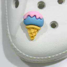 1Pcs Mix Styles Flowers Frog Ice Cream Cartoon Animals Shoe Charms Resin Shoe Decoration Fit Kids Backpack