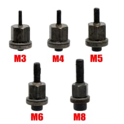 Hand Rivet Nut Gun Head nuts Rivet nut tool Manual Riveter Rivnut Tool Accessory for Nuts M3 M4 M5 M6 M8 M10 Simple installation