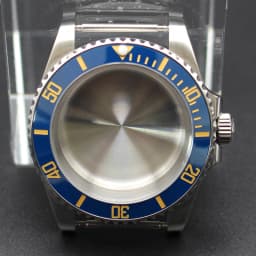 40mm Cases Men's Watch Ceramic Bezel Sapphire Glass Fit NH35 NH36 ETA 2824 Miyota 8215 Movement 28.5mm Dial Submariner Parts