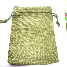 100pcs Vintage Natural Burlap Gift Bag Linen Jute Drawstring Bag Jewelry Packing Pouches Sachet Christmas Party Gift Bags