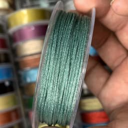 1mm colorful Nylon Line Thread Chinese Knot Macrame Cord Bracelet Braided String DIY Tassels Beading 10m/roll