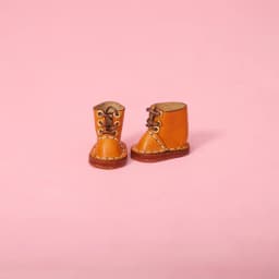 New 1/12bjd Bjd Doll Shoes High Top Handmade Leather Cowhide boots Shoes For Obitsu 11 OB11 Size GSC Doll 11cm Body Body9