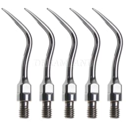 5PCS Packing 12 Types Dental Ultrasonic Piezo Scaler Scaling Endo Perio Tip Fit SIRONA scaler CE Certified