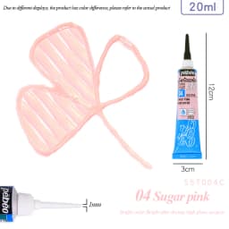 French Pebeo 1pc Three-dimensional Hook Line Pen Comic Manicure Painting Writing Art Student Stationery Hand-painted Handmade
