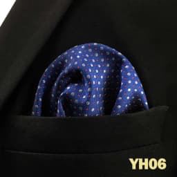 Pocket Square Handkerchief for Men Polka Dot Dots Plaid Check Checkered Suit Pocket Towel Hanky Mens Gift Wedding Business Party