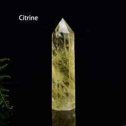 7-8cm Natural Crystal Point Quartz Rainbow Wand Crystal Column Rose Quartz Rock Mineral Specimen Home Decor Reiki Healing stone