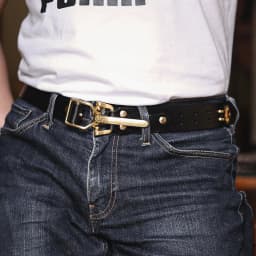 Cavalry Belt Genuine Leather Men's High Quality Belts 3.8cm Pure Handmade Belt Solid Vintage Embossed Brass Belt Buckle