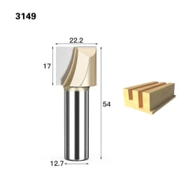 HUHAO 1pc 1/2 1/4 Shank Cleaning Bottom Engraving Slab Surfacing Flattening Router Bit Woodworking Tool CNC Cutter 6-50mm