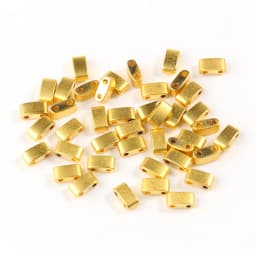 Natural Stone Dull Polish Matte Two Hole Hematite Stone Mineral Loose Spacer Beads For Jewelry Making Diy Bracelet Earrings Tila