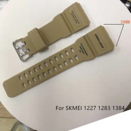 Adjustable Replacement Watch Strap Band Silicone Rubber Plastic Watchbands For SKMEI 1251 1025 1155 Sports Watches Accessories