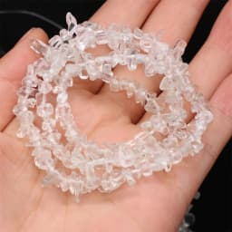 Natural Stone Beads Irregular Lapis Lazuli Fluorite Freeform Chip Gravel Bead for Jewelry Making Necklace Bracelet for Women