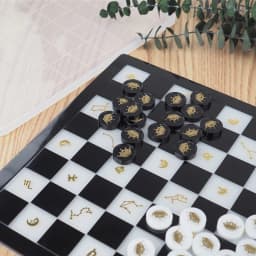 Handmade Chess Set and Checker Game Board Resin Casting Mold International Checkers Toy Silicone Mould Epoxy Resin Craft