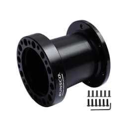 Steering Wheel Hub Spacer Kit 51MM 76MM 101MM Steering Wheel Hub Boss Kit Adapter Spacer Black/Golden