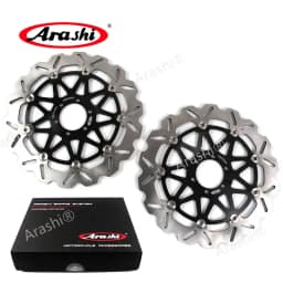 Arashi CNC Full Floating Brake Disc Brake Rotors For MOTO GUZZI V100 MANDELLO 1000 2021 2022 / V10 CENTAURO 1996-2001