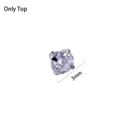 1 PC Surgical Steel Dermal Anchor Moon Shape Micro Dermal Anchor Flower Star Piercings Skin Diver Piercing Body Jewelry 14g