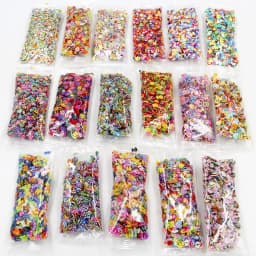 1000Pcs/Pack Clay Resin Fillings Craft Fruit Leaf Flowers Pattern Mixed Filler for DIY Epoxy Resin Jewelry Nail Decor