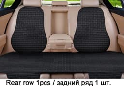 Car Seat Cover Front/Rear Flax/Linen Seat Cushion Protector Pad Black/Red/Beige/Grey/Coffee/Brown For Toyota Rav4 M5 X45