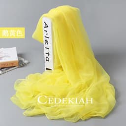 Korean Solid Transparent Chiffon Travel Holiday Beach Towel Sunscreen Shawl Female Summer Air Conditioning Ice Silk Scarf M10