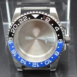40mm Cases Men's Watch Ceramic Bezel Sapphire Glass Fit NH35 NH36 ETA 2824 Miyota 8215 Movement 28.5mm Dial Submariner Parts