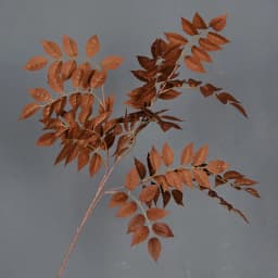 HMEOT Artificial Green Plants Grass Silk Trumpet Leaf Fake Flower Wedding Floral Row Accessories Vase Home Decor Greenery H6969