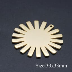 10pcs/lot 316 Stainless Steel Different Geometric DIY Earring Connectors Findings Charm Pendant Wholesale  OEM Order Accepted