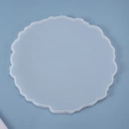 DIY Crystal Fruit Plate Irregular Cup Cushion Silicone Mold Large Swing Table Decoration Tea Tray Coaster Display Resin Mold