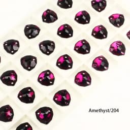 Crystal Rhinestones Fat Triangle All Color Sew On Stones Glass High Quality Flatback Sewing Rhinestone For Clothes Dress Shoes
