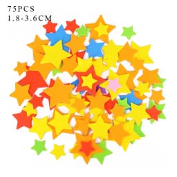 Geometric Figure Foam Sticker Star Heart Animals Foam Stickers Kid Toy Early Educational learning kindergarten Craft Diy Toy GYH