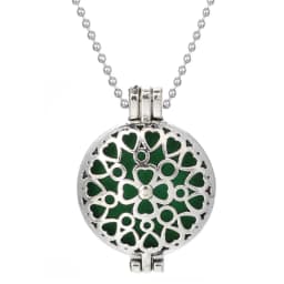 Tree of Life Aroma Diffuser Necklace Perfume Essential Oil Diffuser Aromatherapy Locket Pendant Necklace Fashion Jewelry