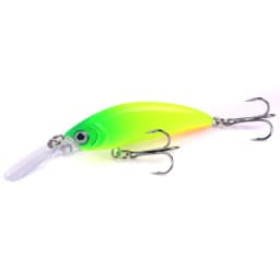 1pcs 6g/7cm Minnow Stream Fishing Lure Mini Trout Baits Small Whopper Vibrating Light Sinking Fish Crankbait Japan Winter Tackle