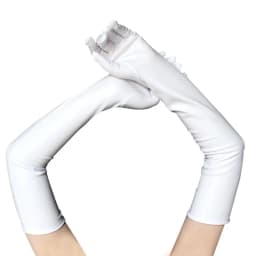 Sexy Patent Leather Long Section Gloves Cosplay Pole Dance Show Black Tight Gloves Show Party Magic Gloves