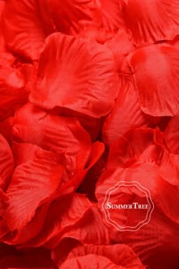 100pcs/pack Silk Rose Petals Table Confetti Artificial Flower Baby Shower Crafts Wedding Supplies Party Venue Decor